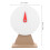 2Sets Wit Prijswiel Decor DIY Draaibaar Feestspel 10