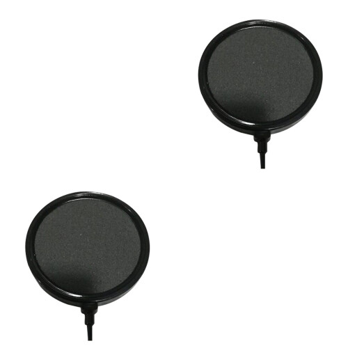 2St Hydroponic Oxygen Plate Zwart Aquarium Met Gelijkmatige 1