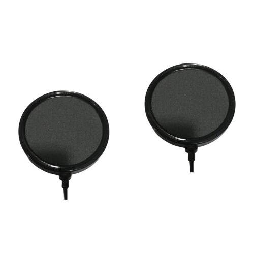 2St Hydroponic Oxygen Plate Zwart Aquarium Met Gelijkmatige 2