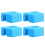 10Pcs Blue Mk8 Silicone Protective Heater Block Case for 3D Printing 9