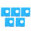 10Pcs Blue Mk8 Silicone Protective Heater Block Case for 3D Printing 11