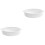 2Pcs Scratch-Resistant Ceramic Baking Dish White for Oven and Table 4