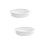 2Pcs Scratch-Resistant Ceramic Baking Dish White for Oven and Table 8