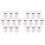 20Pièces Clips Blancs , Pour Accessoires 2