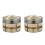 2Sets Bamboe Food Steamer Met , Hittebestendig, Multigebruik 5