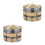2Sets Bamboe Food Steamer Met , Hittebestendig, Multigebruik 7
