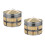2Sets Bamboe Food Steamer Met , Hittebestendig, Multigebruik 9