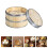2Sets Bamboe Food Steamer Met , Hittebestendig, Multigebruik 10