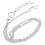 4Pcs Silver Faux Pearl Bag Chains Durable Crossbody Strap Replacement 2