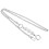 4Pcs Silver Faux Pearl Bag Chains Durable Crossbody Strap Replacement 3
