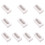 20St Cupcake Container Wit Met , Schokdempende Papieren Box 11