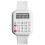 (White) Kinder Rechneruhr mit abnehmbarem Armband 1