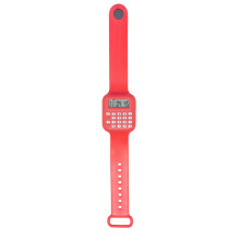 (red) Kids Calculator Watch with Detachable Band