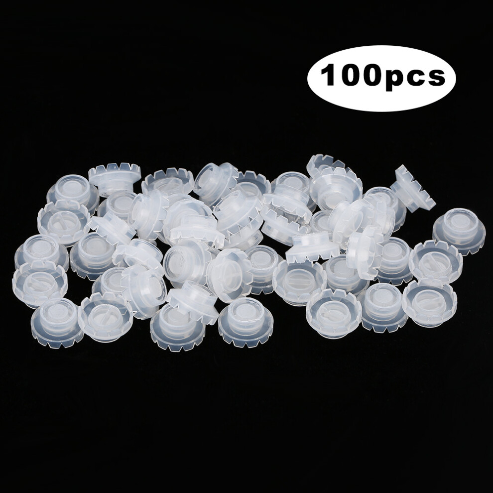 Unisex 100Pcs Eyelash Extension Glue Rings