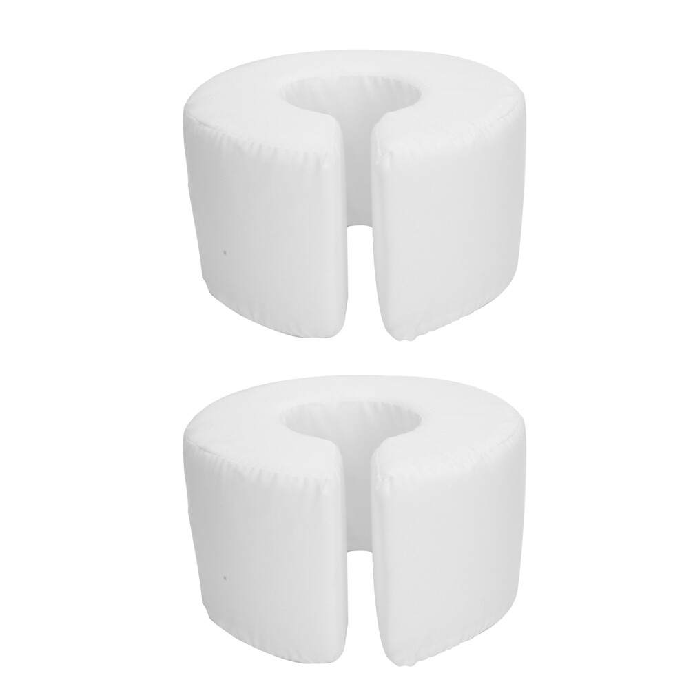 White 2Pcs Anti-Bedsore Cushion For Elderly & Disabled Bedridden Patients