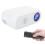 Wireless Connect Mini Projectors For Home Entertainment LED Micro Projector With Bluetooth Function Built In Speaker Native1080P Full HD Multiple 6