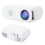 Wireless Connect Mini Projectors For Home Entertainment LED Micro Projector With Bluetooth Function Built In Speaker Native1080P Full HD Multiple 8