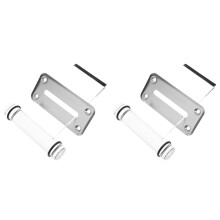 2Sets Multifunctionele Acryl Geldpeddels Met Metalen Slot Kleur