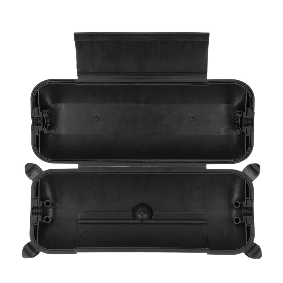 Ip66 Weatherproof Cable Box For Extension Cords Waterproof Dustproof Black 10A 7901387507102