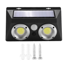 Easy Installation Solar Powered Outdoor Lights Motion Sensor Security Lighting IP65Waterproof Adjustable Lighting Modes Durable For Stairs Porch