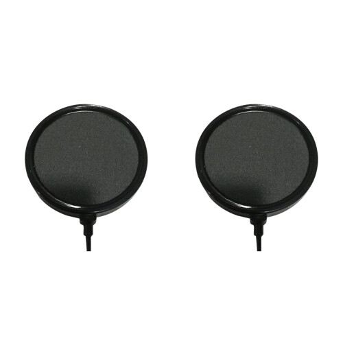 2St Hydroponic Oxygen Plate Zwart Aquarium Met Gelijkmatige