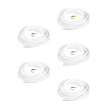5St Stevige Afvoerslang Wit Voor Airconditioner En Wasmachine