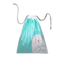 Drawstring Organizer Bag With Modular Honeycomb Design Travel Laundry Sack Waterproof Durable Eco-Friendly Foldable Backpack For Dormitory Outdoor