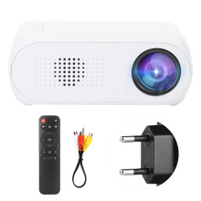 Wireless Connect Mini Projectors For Home Entertainment LED Micro Projector With Bluetooth Function Built In Speaker Native1080P Full HD Multiple