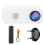 Wireless Connect Mini Projectors For Home Entertainment LED Micro Projector With Bluetooth Function Built In Speaker Native1080P Full HD Multiple 1