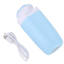 Umidificator USB compact cu difuzor de aromă, cu lumină LED, aparat de aburire silențios, pentru acasă, la birou și în călătorii,