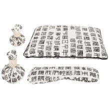 Heating Massage Bag for Migraine Relief Hot Pocket Style Herbal Warm Compress with Reusable Cotton Cloth Design for Eyes Shoulders Uterus Cold