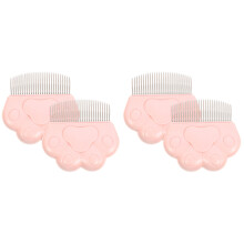 4St Huisdierkam Roze Kattenpoot Design Knoopvrije Vacht