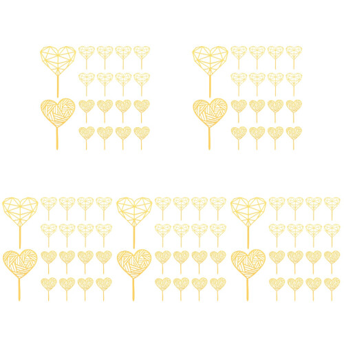 200Pièces Piques Gâteaux Pour Cupcakes Mariage