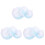 9Pièces Protections Élastiques Pour Bols Multiples Usages Bleu 1