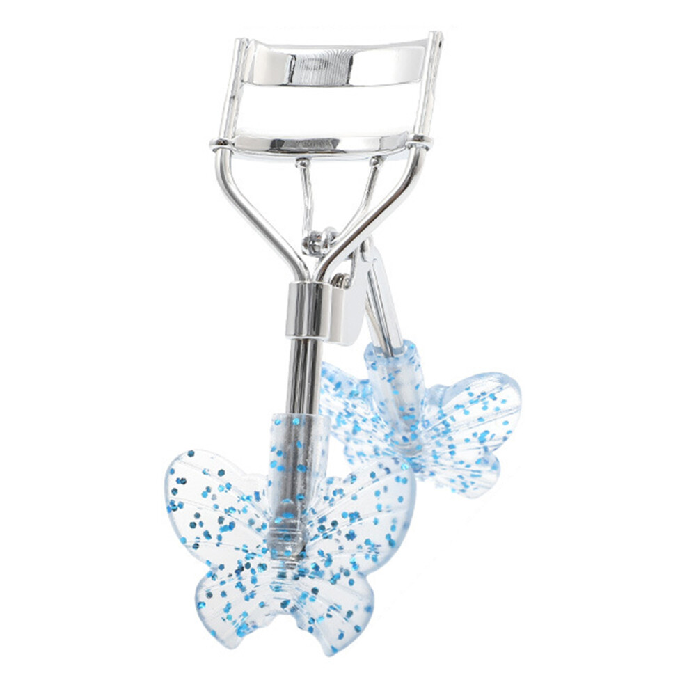 Phui-Pet-Supplies (Blue, Without Comb) Portable Eyelash Curler For Natural Curling