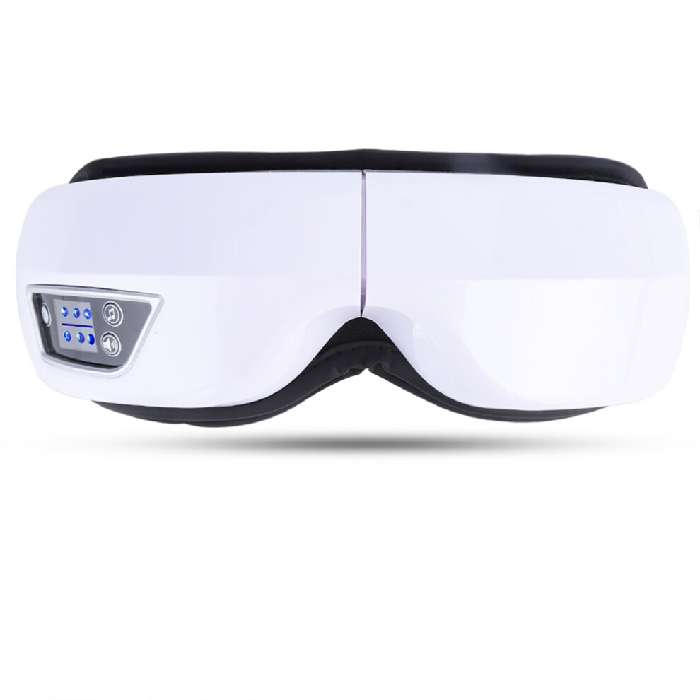 Rechargeable Eye Massager Featuring Bluetooth Music Heated Eye Massager Constant Temperature Hot Compress Foldable Eye Mask With Soft And Comfortable
