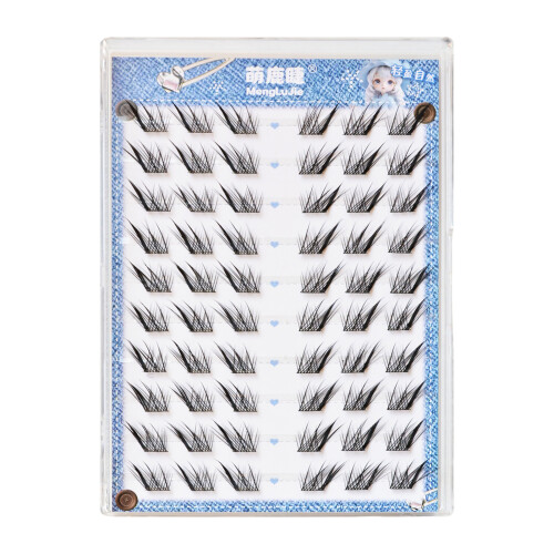 (Glue) Fluffy DIY Segmented False Eyelashes for Cosplay 2