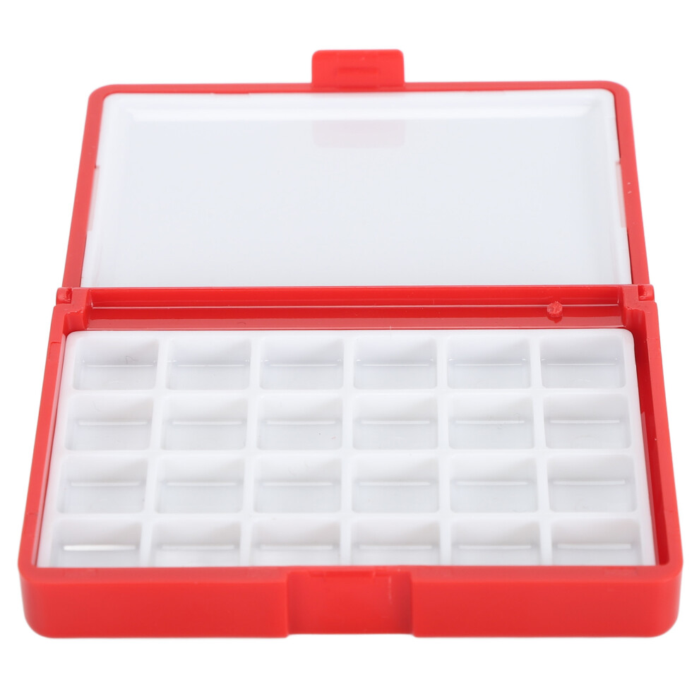 2Pcs Portable Plastic Watercolor Palettes 24 Grids For Artists 6921387508399