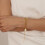 Starfish Shell Bracelet, Adjustable Beach Jewelry 1
