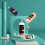 Ελαφρύς οργανωτής χαπιών ταξιδιού με 3 τμήματα, καπάκι που λειτουργεί με το ένα 3