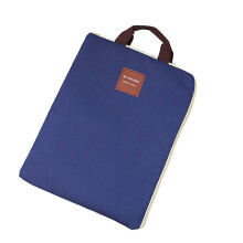 Sacoche professionnelle imperméable en tissu Oxford A4 avec fermeture éclair pour documents, idéale pour les voyageurs d'affaires et les