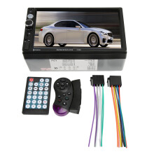 Autoestéreo multimedia con pantalla táctil y actualizaciones de tráfico en tiempo real, radio FM/AM, Bluetooth 4.0, soporte para imagen de