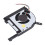 GPU Fan Replacement for ASUS FX Series, Efficient Cooling CPU Fan Fast Temperature Regulation Silent Performance Low Noise Environment Stable 3