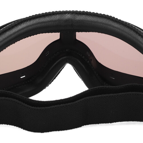 Wind Sand Protection Motorcycle Glasses, Adjustable Fit, Black Tea 2