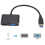 2-in-1 USB HDMI VGA Adapter 1080p 5