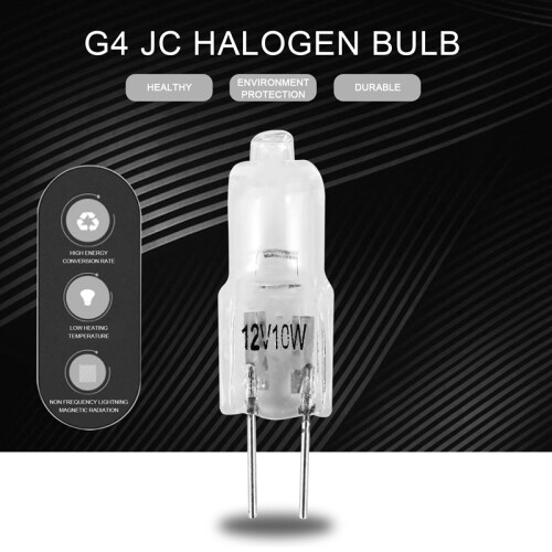 10x G4 JC Type Halogen Light Bulb Lamp 12V 10W 10 Watt 2