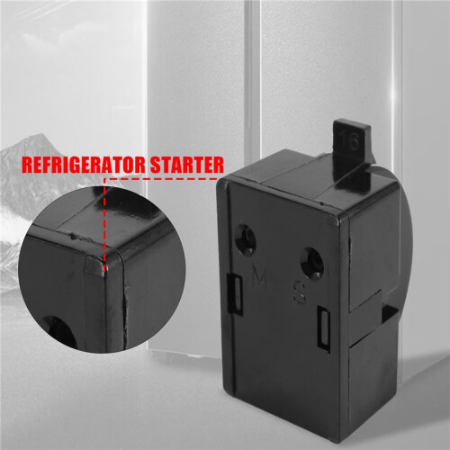 2pcs QP2-4R7 Start Relay Refrigerator PTC Ohm 1 Pin