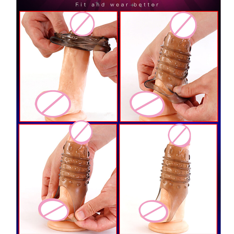 Roc-Electron Men\'S Cock Rings For Stronger Erection & Delay