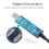 Waveshare Industrial USB to TTL (D) Serial Module Cable FT232RNL 300bps-3Mbps for Raspberry Pi 5 Serial Port Debugging Module 9