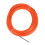 4Mm 30 Meter Orange Guide Device Nylon Electric Cable Push Pullers Duct Snake Rodder Fish Tape Wire 1